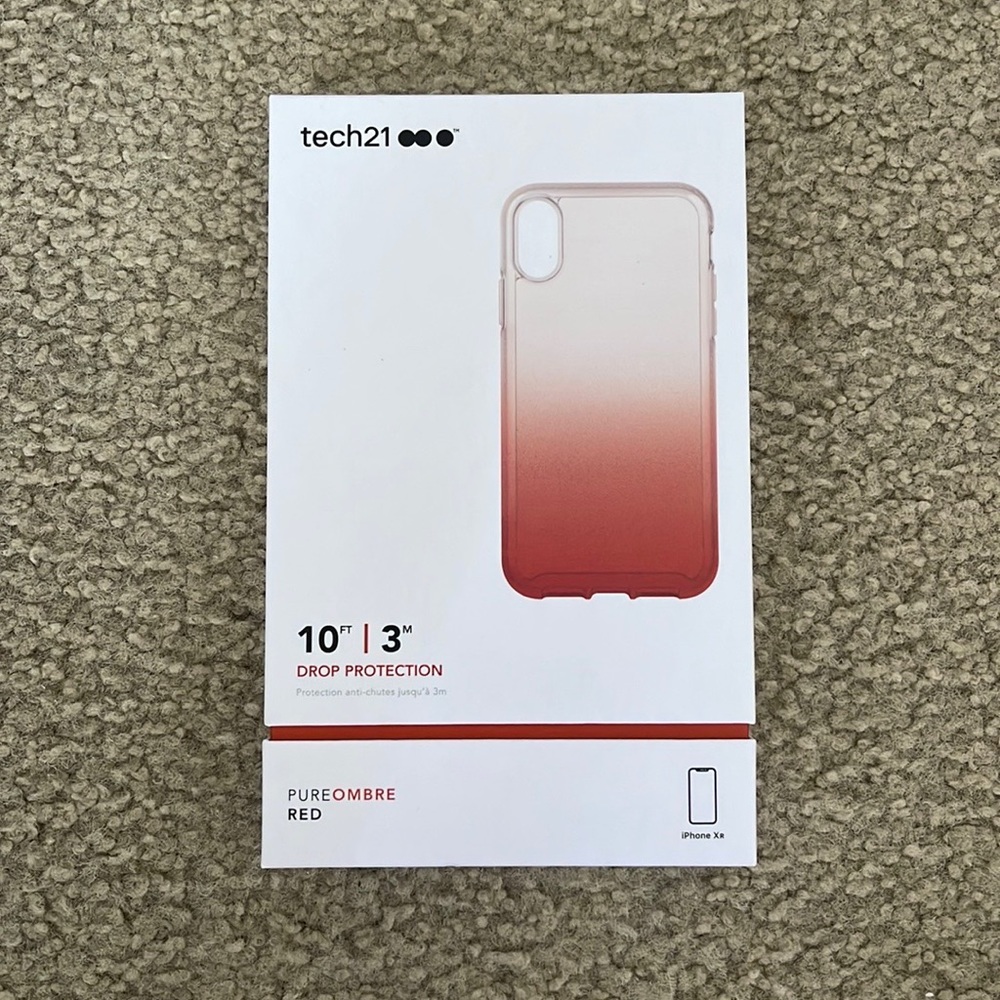 NWT Pure Ombre - Apple iPhone XR Case - Red